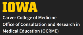 Iowa Carver College of Medicine (OCRME) Logo